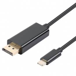 USB-C til Displayport-kabel - 4K - 1,8m