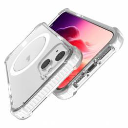  Ekstra beskyttende iPhone 15 MagSafe deksel - Gjennomsiktig
