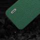 ABEEL iPhone 15 Pro deksel - Litchi lær tekstur - Grønn