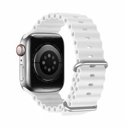  Dux Ducis Ocean silikonrem til Apple Watch 38/40/41mm - Hvit