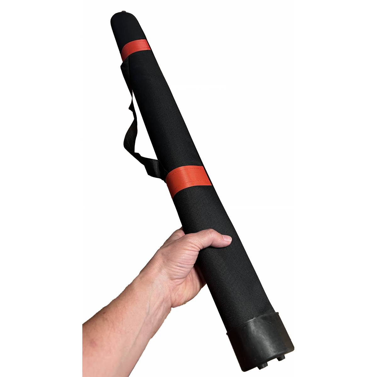 Stangpose for teleskopstang/avtrekker eller fiskestang m håndtak - 80 cm 
