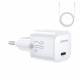 Joyroom nano 20W USB-C PD QC-lader med L...