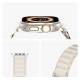 DUX DUCIS Apple Watch nylon Loop stropp 38/40/41mm - Starlight hvit