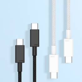  Vevd USB-C kabel 100W PD ladekabel - Hvit - 0,5m