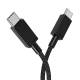 Vevd USB-C kabel 100W PD ladekabel - Hvit - 0,5m