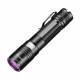 Superfire oppladbar og robust UV-lommely...