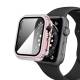 Apple Watch 1/2/3 38mm deksel og skjermbeskytter med rhinestones - Rosa