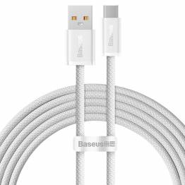 Legendary robust gamer USB til USB-C kabel m/vinkel - 2m - Blå