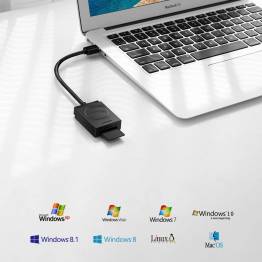  Ugreen USB 3.0 kortleser for SD/MicroSD-minnekort