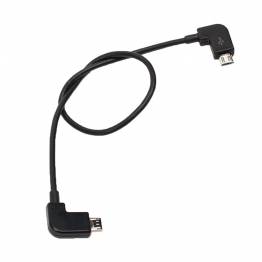Micro USB til Micro USB kabel for DJI MAVIC PRO & SPARK droner - 30 cm