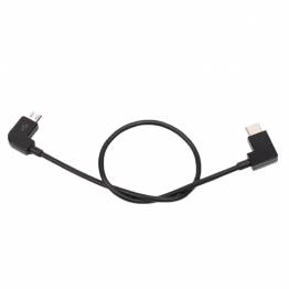  USB-C til Micro USB-kabel for DJI MAVIC PRO & SPARK droner - 30 cm