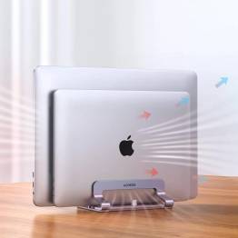  Ugreen justerbar holder i aluminium for MacBook / laptop - 2 plasser