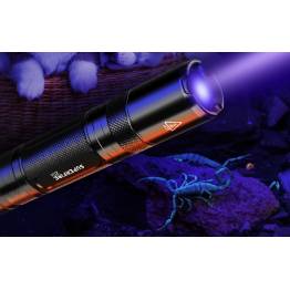 Superfire Z01 oppladbar og robust UV lommelykt - 365NM