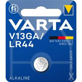 Varta LR44/V13GA knappcelle batteri - 1 stk