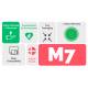 M7 robust Mac / iPhone / USB-C PD 100W ladekabel - hvit - 2m