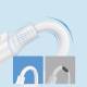 Joyroom USB til Lightning kabel - 1m - Hvit