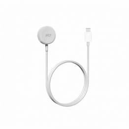  M7 Apple Watch laderpakke - 1 meter USB-kabel + dobbelt lader