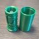 Puslespillboks sylinder labyrint for lek og geocaching - 3D-printet - Grønn