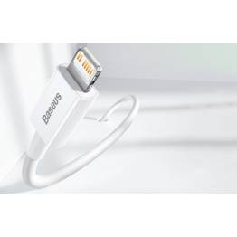  Baseus Superior USB-C til Lightning kabel - 2m - Hvit