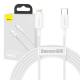 Baseus Superior USB-C til Lightning kabel - 2m - Hvit