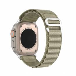  Apple Watch Ultra nylon Loop rem 42/44/45/49mm - Olivengrønn