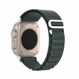  Apple Watch Ultra nylon Loop rem 42/44/45/49mm - Olivengrønn