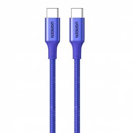 Ugreen robust USB-C ladekabel - 1m - 100W PD - Blå