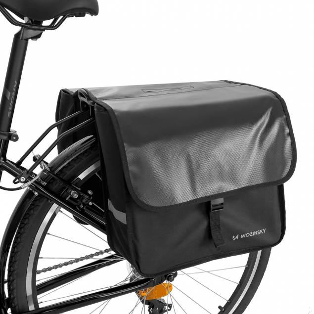 Vanntette pannier sidetasker til sykkel-bagasjeholder - 28l