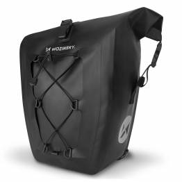  Vanntett pannier sidetasker til sykkel-bagasjeholder - 25l - Gul