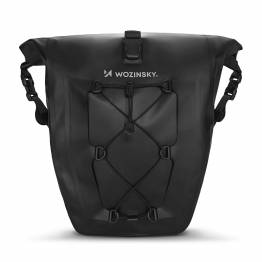 Vanntett pannier sidetasker til sykkel-bagasjeholder - 25l - Gul