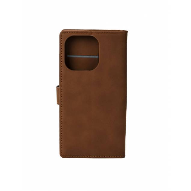 iPhone 16 Pro Wallet cover - brun