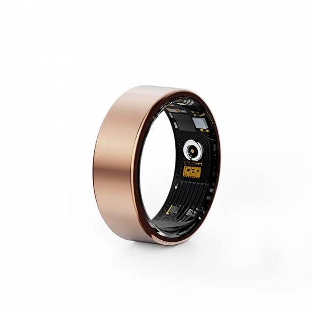 Smart ring med skridttæller, puls & blodtryk tracking