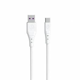 Dudao USB til USB-C PD ladnings- og datakabel - 1m - Hvit