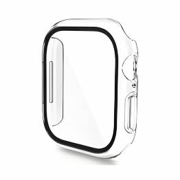 Enkay cover med beskyttelsesglass til Apple Watch 10 - 46mm - Gjennomsiktig