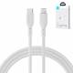 Joyroom Premium Series A13 USB-C til Lightning kabel - 2m - Hvit