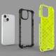 Honeycomb cover med TPU-bumper til iPhone 13 mini sort