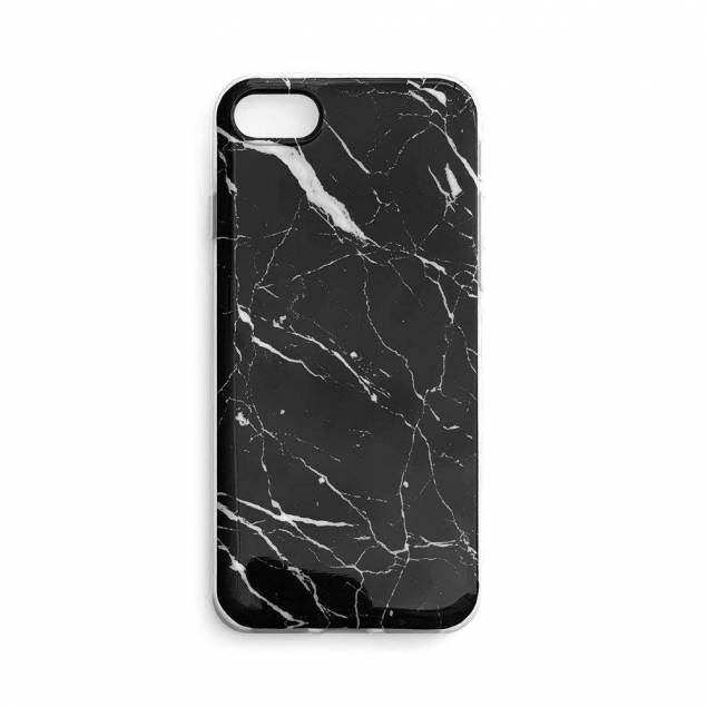 Wozinsky marmor TPU-cover til iPhone 13 Pro sort