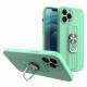 Ring cover af silikone med fingergreb og stativ til iPhone 13 mini mint