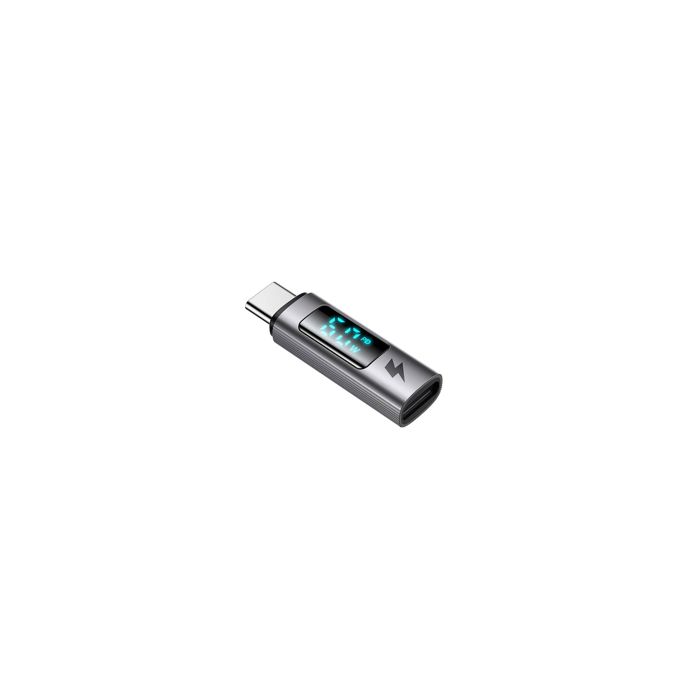 Mcdodo Lightning hun til USB-C han adapter med display – 36W PD