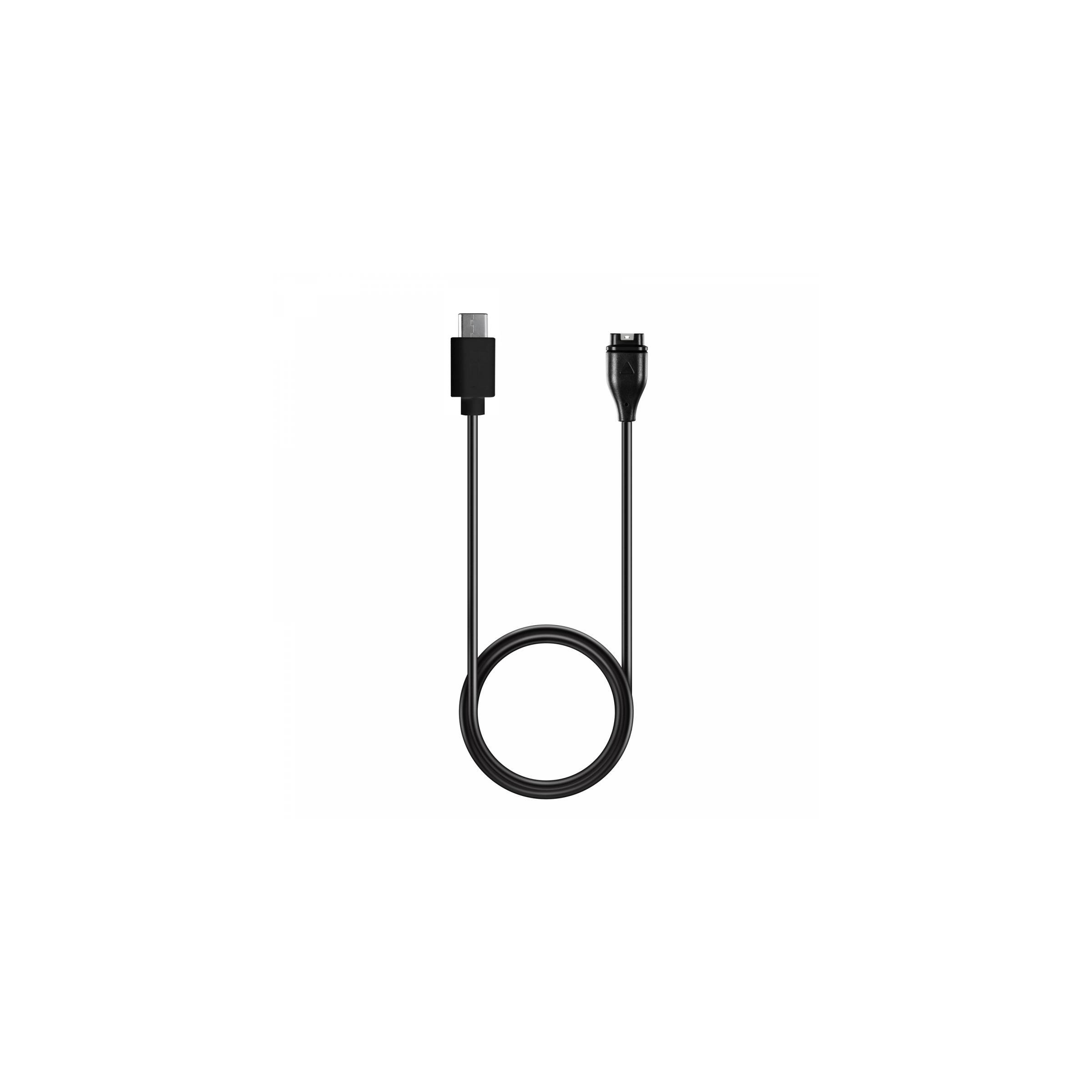 USB-C laderkabel til Garmin Fenix, Instinct, Forerunner m.fl. – 1m