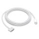 USB-C til Magsafe 3 PD hurtigladende vevd kabel - 100W - 2m