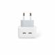 USB-C til Magsafe 3 PD hurtigladende vevd kabel - 100W - 2m