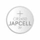 Japcell knappcellebatteri CR2450 til Sonoff og mye annet