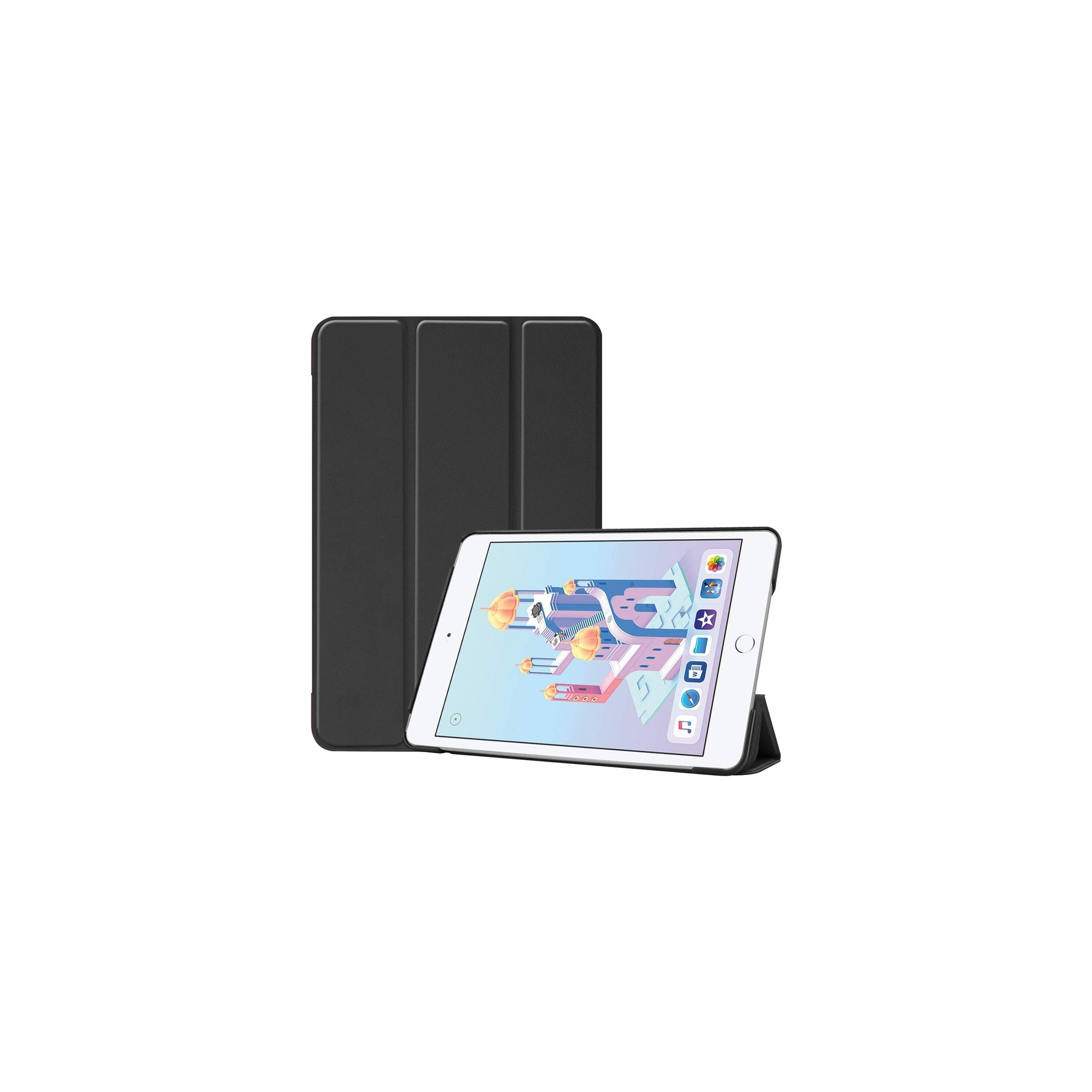 Cover til iPad mini 4/5 med klapp – flere flotte farger