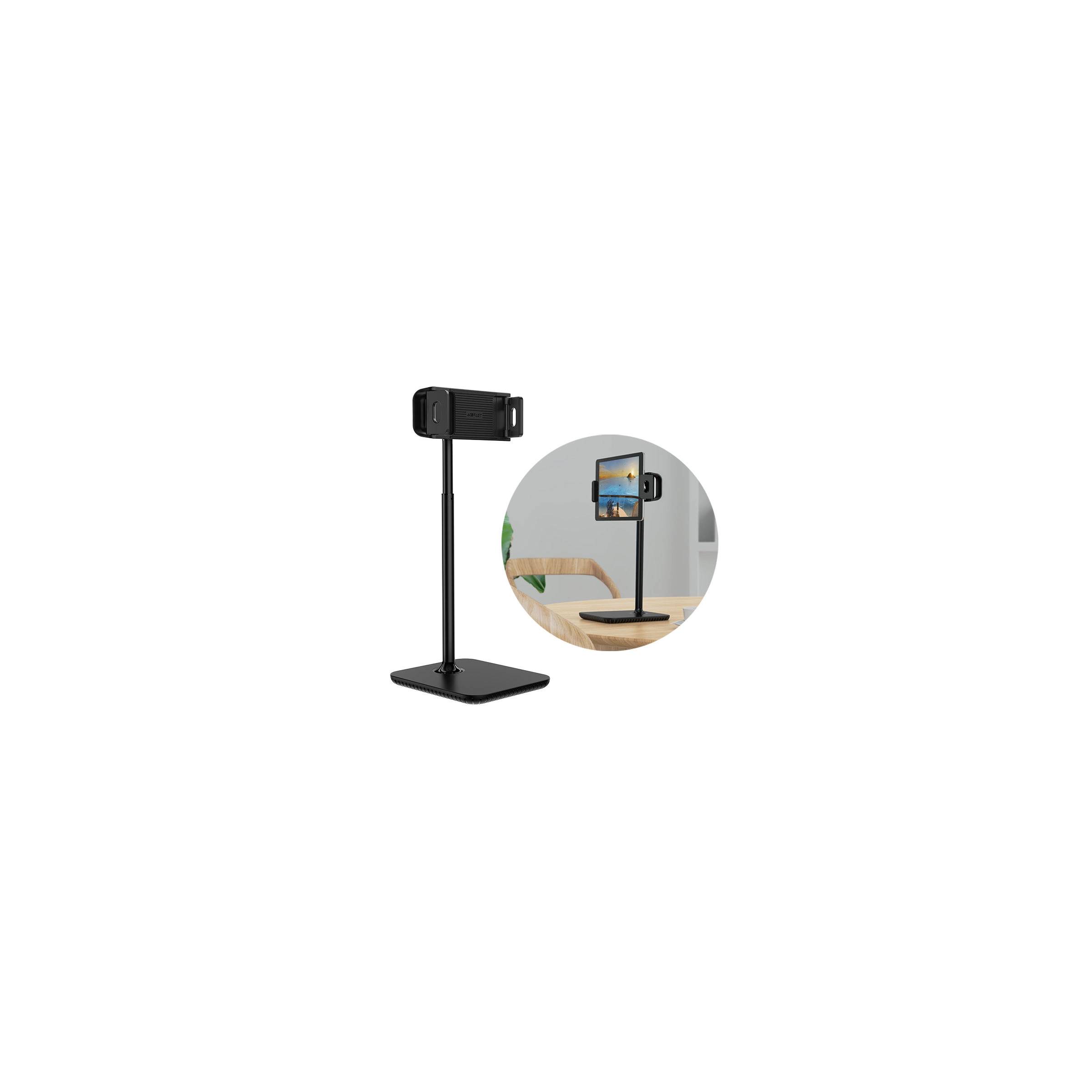 Acefast iPad og iPhone 360 holder med justerbar høyde – 4,7″-12,9″ – Sort