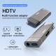 USB-C til HDMI 4K-adapter med 100W PD USB-C og mini jack til Mac og iPhone