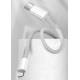 Baseus USB-C til Lightning kabel - 1m - Hvit
