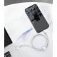 Baseus USB-C til Lightning kabel - 1m - Hvit