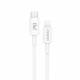 Dudao USB-C til Lightning kabel - 1m - Hvit