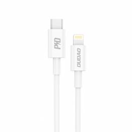 Dudao USB-C til Lightning kabel - 1m - Hvit